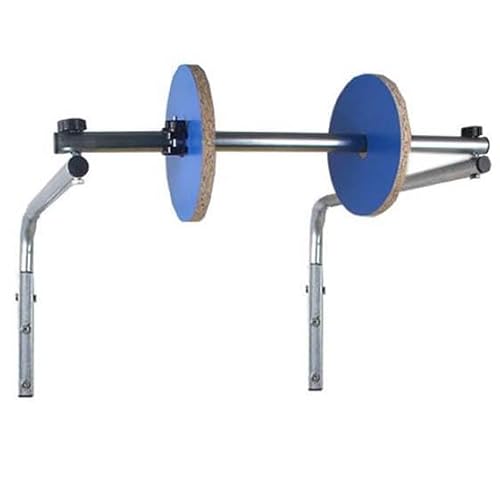 TYQMYSM Wall Mount Bubble Wrap Roll Holder, Fits Up to 80Cm Wide Air Cushion Film, Heavy Duty Steel Packaging Dispensing Rack for Warehouse Packing