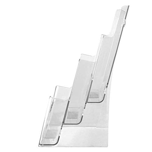 YUQKAI Acrylic Letter Sorter File Folder Sorter - Clear for Paper, Letter, Envelope, Office File Organizer，Office Supplies, Desk Accessories