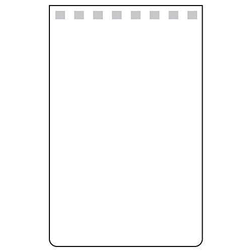 キョクトウ・アソシエイツ Kyokuto Ring Memo FOBCOOP B Ruled B7 EW03B7W White 5 Sheets