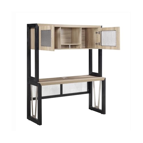 NBF Credenza Office Furniture, 60" W Office Workstation, Walnut