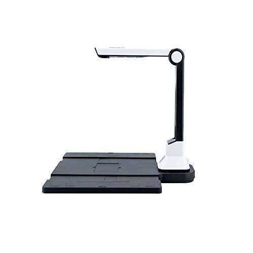 Document Camera Scanner, BK50 Portable 10 Mega Pixel High Definition Book Scanner Capture Format A4 Document Camera for File Recognition Scanner