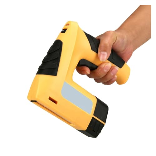 Oil-Free Pneumatic Staple Gun 4.2V/2000mAh Rechargeable Nail Gun Portable Straight Nail Gun Electric Nailer Staples Guns Woodworking Tools
