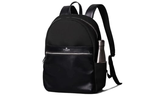 Harber London - Office Backpack | Functionality and Style | Color: Mocha | Multipurpose for everyday use | Handmade with durable materials