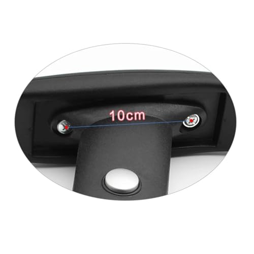 ZMZZVNTFR Adjustable Plastic Chair Armrests, Swivel & Lifting Arm Pads for Office & Gaming Chair Replacements(J 2pcs)