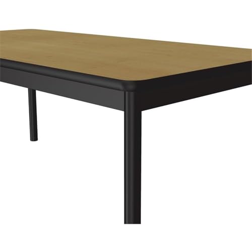 Correll 24" W x 60" D Deluxe High Pressure Lab Table in Fusion Maple