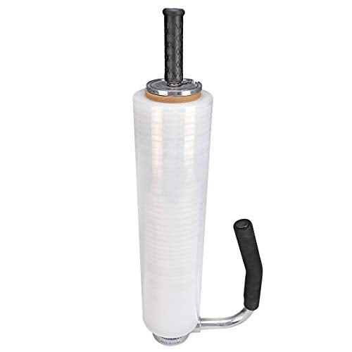 Amarite Shrink Wrap Handle, 11-21.5 Inch Stretch Wrap Dispenser with Cutter