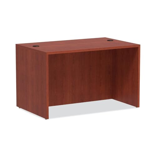 Alera Alera Valencia Series Straight Front Desk Shell, 47.25" X 29.5" X 29.63", Medium Cherry