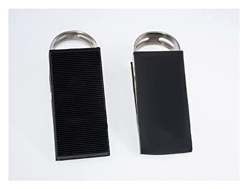 Door Stop Stopper Holder,Heavy Duty Made of Stainless Steel and Rubber