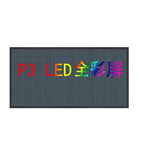 MekUk LED Sign Board Scrolling Message Full Color LED Sign Outdoor Advertising Programmable Scrolling LED Display Screen for Store, Car, Business, Promotion (Size : 42cm*22cm)