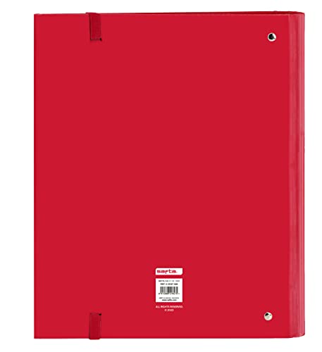 CARP 4 ANI 35MM C/Replacement SAFTA "RED", red, Estándar, Casual