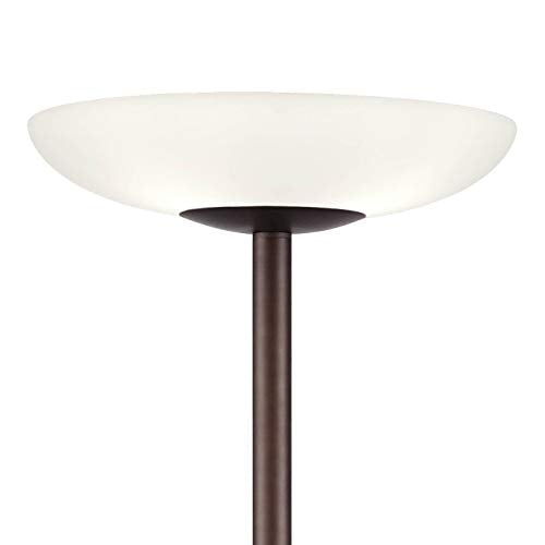 Meridian Light Blaster 72" Tall Bronze 4-Light Torchiere Floor Lamp