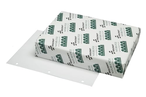 AbilityOne - 7530-01-503-8445 - Processed Chlorine Free 100% PCW Copy Paper - 3-Hole Punched - 8-1/2" x 11"