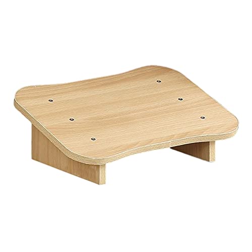 WODHAZNC Under Desk Footrest Stool Stable Non Skid Foot Rest for Work Footstool Stepping(40x30x14cm)