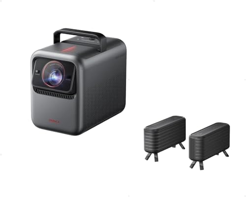 NEBULA X1 4K Triple-Laser Projector, Satellite Speakers, Smart AI
