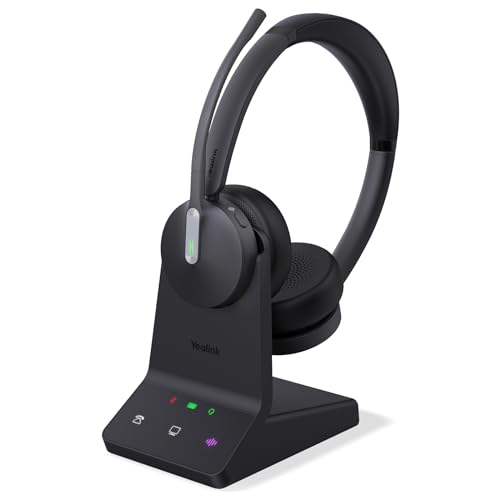 Yealink WH64 Dual UC DECT & Bluetooth Wireless Headset for Phone PC Mobile