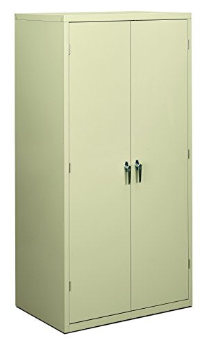 HON Brigade Series Five-Shelf Storage Cabinet - High Storage Cabinet, 36w by 24d by 72h, Putty (HSC2472)