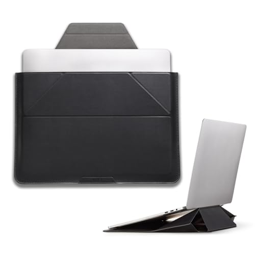 MOFT Laptop Case, 13.3-inch PC Case, Sleeve Case, 2-in-1 Computer Stand, Compatible with MacBook Air/MacBook Pro/iPad/Laptop, Thin, Lightweight, Water Repellent, Protective, 1 Second