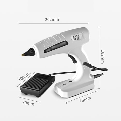 Hot Melt Glue Gun - Pedal-Operated Automatic Dispensing with Smart Reflux, Ideal for Efficient Line Operations