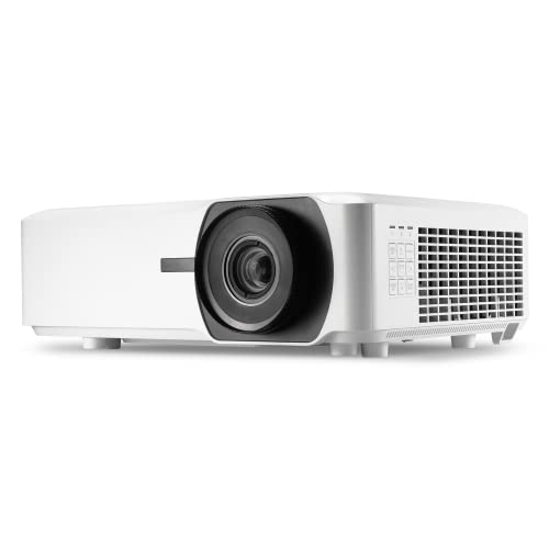 ViewSonic LS850WU 5000 Lumens WUXGA Networkable Laser Projector with One-Wire HDBT 1.6x Optical Zoom Vertical Horizontal Keystone and Lens Shift