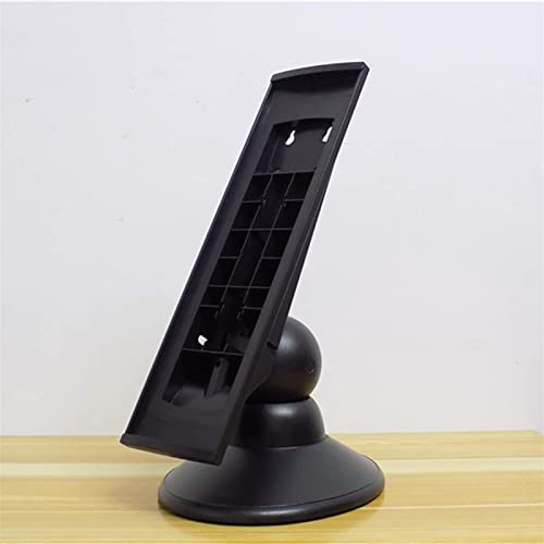 GFSGHZZ Desktop Reference Organizer - Catalog Display Rack 10 Panels Desk Display Unit Desktop Reference System PVC,Black