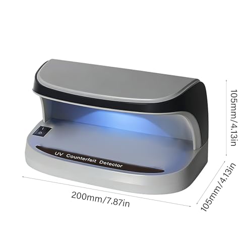ordinarYone Portable Ultraviolets Money Detectors for Counterfeits Bill Currency Verification Magnifiers Automatic Sensors and Recha