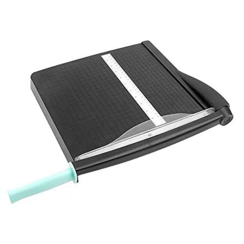 Paper Cutter, 12 Inch Cut Length Heavy Duty Guillotine Paper Trimmer for Cardstock Photo Picture, Office Products Classroom Paper Trimmer Heavy Duty