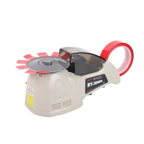 Automatic Tape Dispenser, Automatic Tape Cutting Machine, Paper Dispenser Adhesive Cutter Packaging Machine, Tapes Slitting Machine 60mm Width Tools,Office,Warehouse,Retail Store