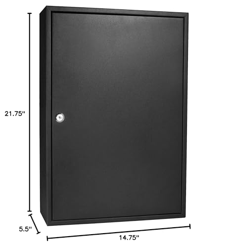 Barska 200 Position Adjustable Key Lock Cabinet with Key Lock