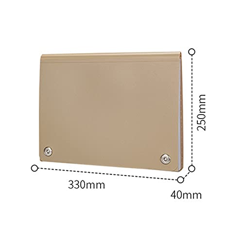 4CASILIJUN Loose Leaf File A4 Document Folder Expanding File Folder Organizer Binder School Office Accessories Bag Document Manager (Color: 4) (3)