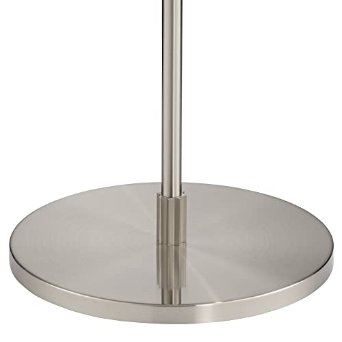 Raymond Brushed Nickel Boom Arc 69" Tall Floor Lamp with USB Dimmer