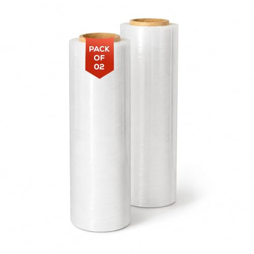 EIT Machine Stretch Film, 20 in x 5000 Ft, 80 Gauge, Pack of 2