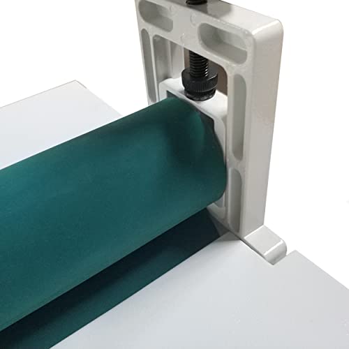 LGXEnzhuo 25" Manual Cold Roll Laminator, Desktop Cold Laminating Machine, with Foldable Working Table and Adjustable Pressure, Laminating Width 650mm/25inch