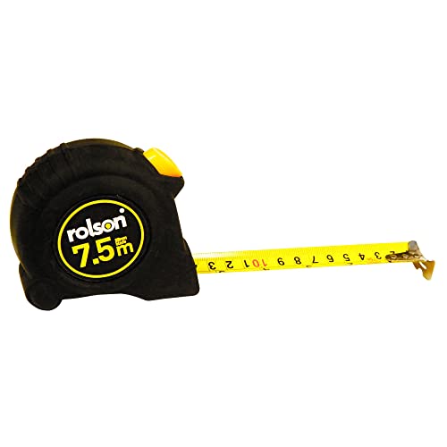 Rolson 50565 Tape Measure, 7.5 m x 25 mm, 0.12