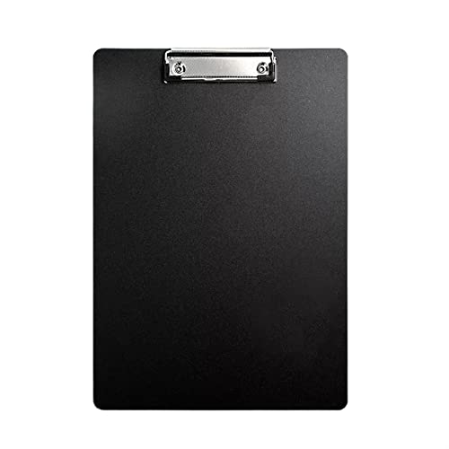 Filing Envelopes 5 Pcs A4 Business Clipboard Students Hardboard Record Board Clip Hard Shell Drawing Board with Metal Clip for Resume/Interview/Office Plastic Folders (Color : A)