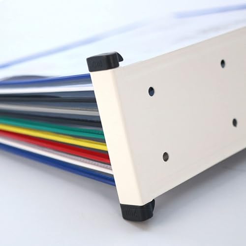 Multi-Page folders, Wall Hanging Reference System, for Organizing and Showcasing Documents, Flyers, and Brochures(A)