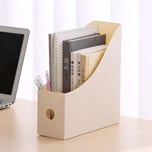 MWUCAIXIA Office Docunt File Storage Box Folding Desktop Organizer Multi-functional Books Pencil Sundries Storage Box Office Supplies (D 1)