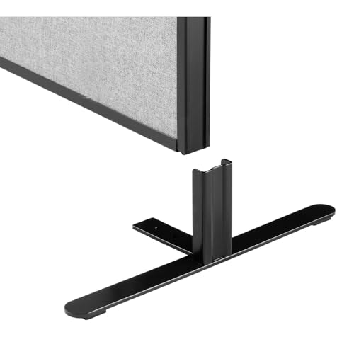 Global Industrial Freestanding Office Partition Panel, 60.25"W x 42"H, Gray