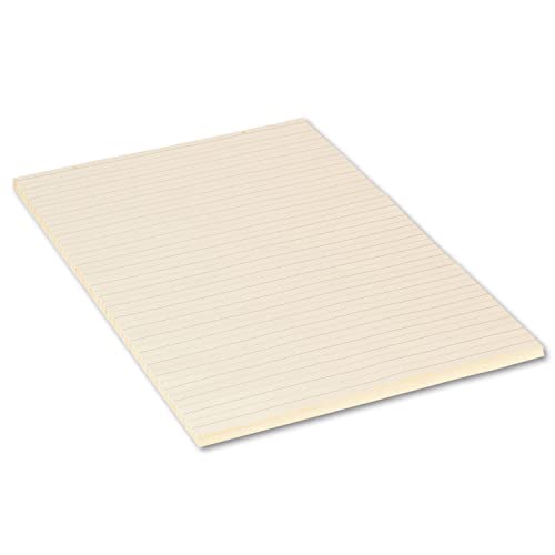 Pacon 5163 Manila Tag Chart Paper, Ruled, 24 x 36, 100 Sheets/Pad