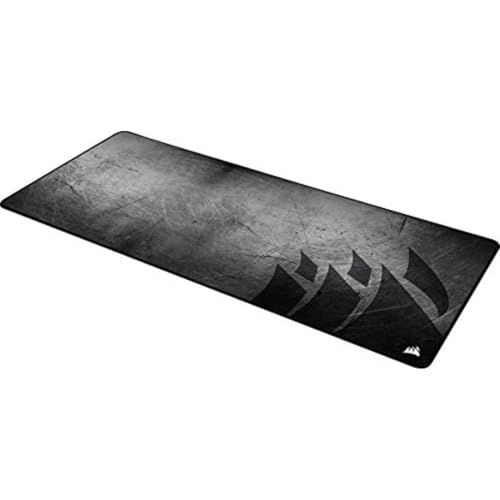 Corsair MM350 PRO Extended XL Premium Spill-Proof Cloth Gaming Mouse Pad – 36.6” Width x 15.7” Height Surface – Black/Gray