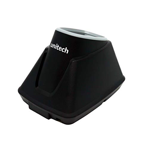 Unitech America MS852B Rugged 2D Imager Barcode Scanner, USB, Handheld Wireless BT, Bluetooth, w/Cradle, Retail, Hospitality, Store, TAA Compliant, MS852-AUBB0C-SG