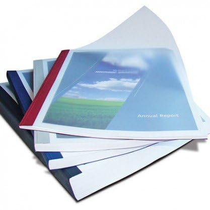 Coverbind Clear Linen Thermal Binding Covers (1/8")