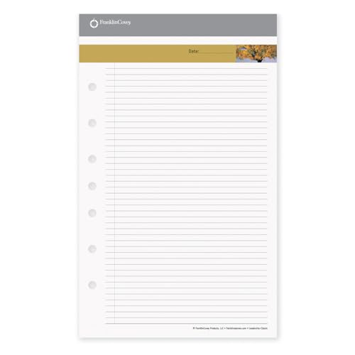 FranklinCovey - Leadership Portfolio Notepads for FranklinCovey Planners | Lined Pages - Handy Pads for Note-Taking (Classic, 3 Notepads)