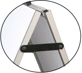 48" PVC A-Frame Sidewalk Sign - Chalkboard Panels!