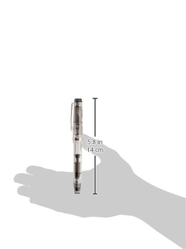 Pilot Fountain Pen Custom Heritage 92, Clear Body, F-Nib (FKVH-15SRS-NC-F)