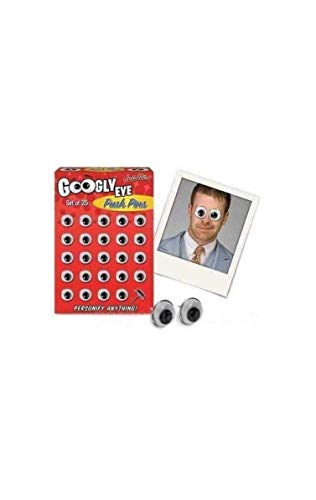 Accoutrements Googly Eyes Push Pins