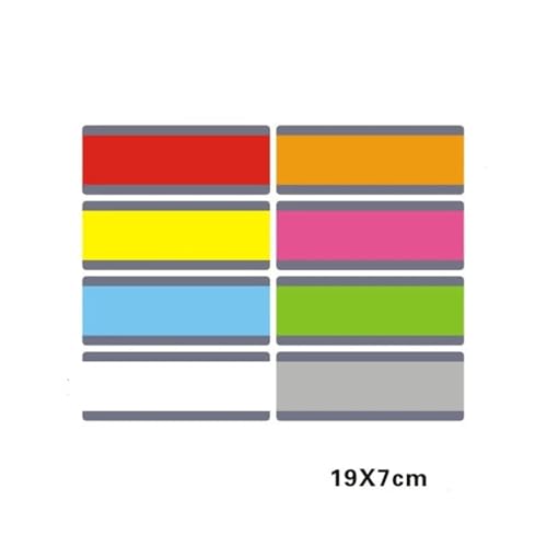 Guided Reading Strips 48-Pack Guided Reading Strips, Colored Overlay Bookmarks for Dyslexia & School Help(B)