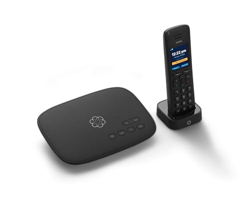 Ooma Telo VoIP Free Internet Home Phone Service and HD3 Handset