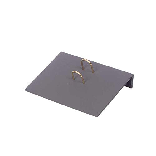 Gray Leather Desk Set - Desk Pad - Note Paper Holder -Pen Holder - Leather Coaster -Desk Accessories-Desk Organizer - Office Desk Accessories - Desktop Storage,Gray (9)