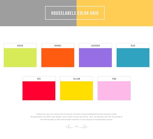 HouseLabels Compatible with Brother DK-2205, Yellow, 2-4/9" x 100'