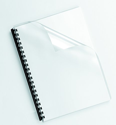 Fellowes 300 PVC Binding Cover Micron Transparent